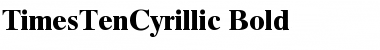 TimesTenCyrillic Bold Font
