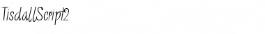 Download Tisdall Font Download Tisdall Font