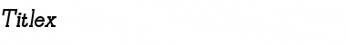 Download Titlex Font Download Titlex Font