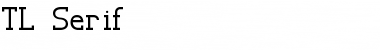 Download TL Serif Font