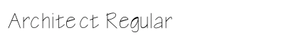 Architect Regular Preview