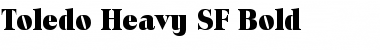 Download Toledo Heavy SF Font