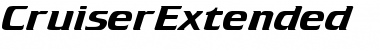 CruiserExtended Font