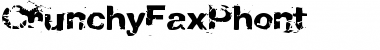 CrunchyFaxPhont Regular Font