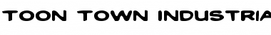 Toon Town Industrial Exp Font