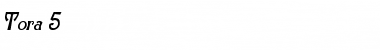 Download Tora 5 Font Download Tora 5 Font