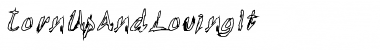 Download TornUpAndLovingIt Font Download TornUpAndLovingIt Font