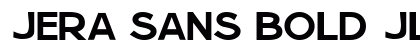 Jera Sans Bold JL Regular preview