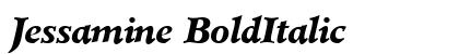 Jessamine BoldItalic preview