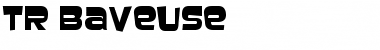 TR Baveuse Regular Font