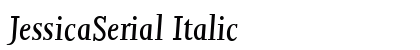 JessicaSerial Italic preview