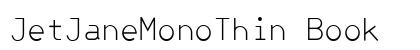 JetJaneMonoThin Book Preview