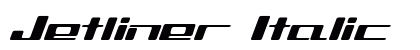 Jetliner Italic preview