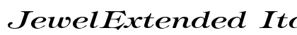 JewelExtended Italic preview