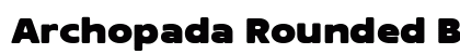 Archopada Rounded Black Regular