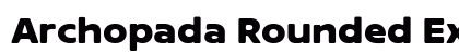 Archopada Rounded ExtBd Regular