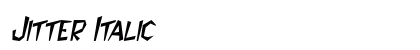 Jitter Italic Preview