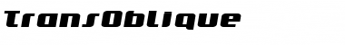 Download TransOblique Font Download TransOblique Font
