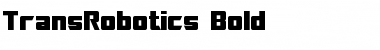 TransRobotics Bold Font