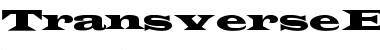 TransverseExpandedSSK Regular Font