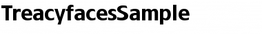 Treacyfaces Sample Font