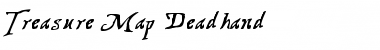 Treasure Map Deadhand Regular Font