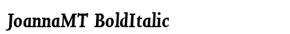 JoannaMT BoldItalic preview
