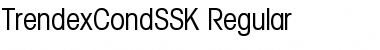 TrendexCondSSK Font