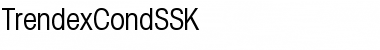 TrendexCondSSK Font