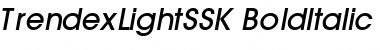 TrendexLightSSK Font