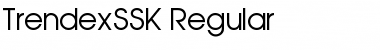 TrendexSSK Regular Font