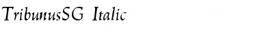 TribunusSG Font