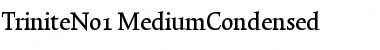 TriniteNo1 MediumCondensed Font
