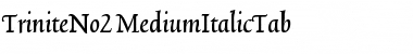 TriniteNo2 Font