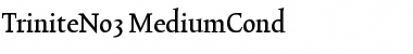 TriniteNo3 Font