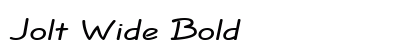 Jolt Wide Bold preview