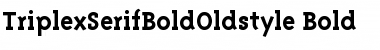 Download TriplexSerifBoldOldstyle Font