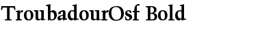 TroubadourOsf Font