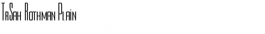 TrSah Rothman Font
