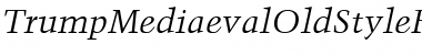 TrumpMediaevalOldStyleFigures Font