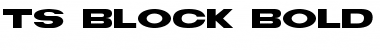 Download TS Block Font Download TS Block Font