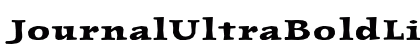 JournalUltraBoldLining Medium preview