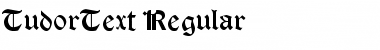 TudorText Regular Font