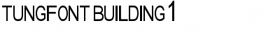Download tungfont building 1 Font