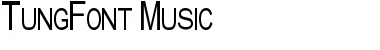 TungFont Music Regular Font
