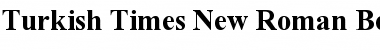 Turkish Times New Roman Bold Font