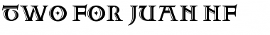 Two For Juan NF Font