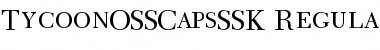 TycoonOSSCapsSSK Font