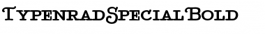 Download TypenradSpecialBold Font