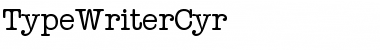 TypeWriterCyr Font
